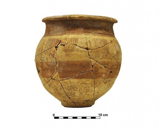 Ceramic vessel 3. Grave 51. Cemetery of Piquía