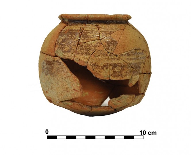 Ceramic vessel 9. Grave 29. Cemetery of Piquía