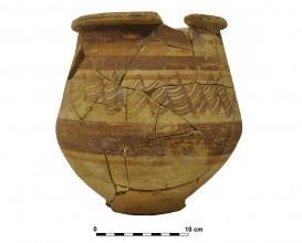 Ceramic vessel 4. Grave 64. Cemetery of Piquía