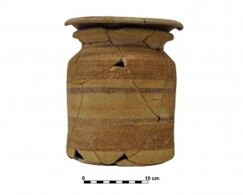 Ceramic vessel 7. Grave 16. Cemetery of Piquía