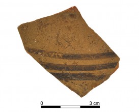 Ceramic cerámico vessel 091-1. Oppidum Puente Tablas