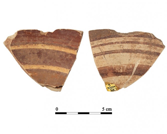Ceramic vessel D12-6. Cueva de la Lobera