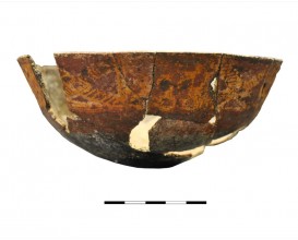 Ceramic vessel 1021. Cemetery Cerro de los Vientos (Baeza, Jaén, Spain)