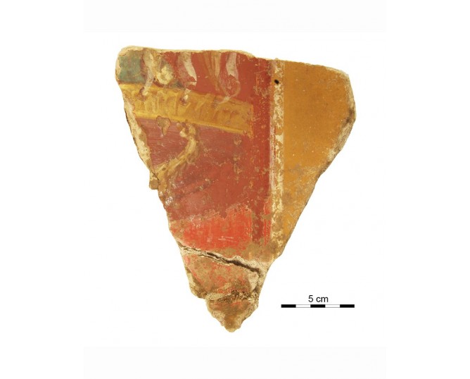 Decorated wall fragment (Cástulo, Linares, Spain)