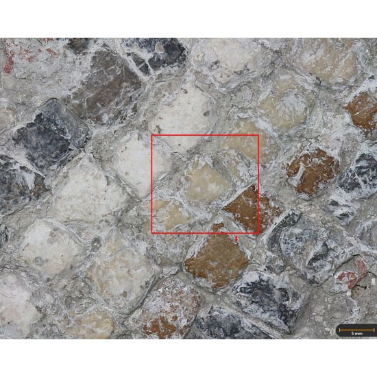 Tesela 27. Mosaico de los Erotes, Marroquíes Altos (Jaén, España)