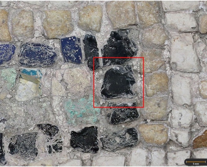Tesela 81. Mosaico de los Erotes, Marroquíes Altos (Jaén, España)