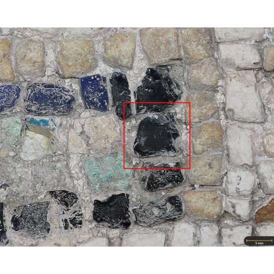 Tesela 81. Mosaico de los Erotes, Marroquíes Altos (Jaén, España)
