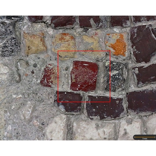 Tessera 110. Mosaico de los Erotes, Marroquíes Altos (Jaén, Spain)