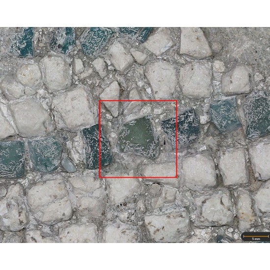 Tesela 116. Mosaico de los Erotes, Marroquíes Altos (Jaén, España)