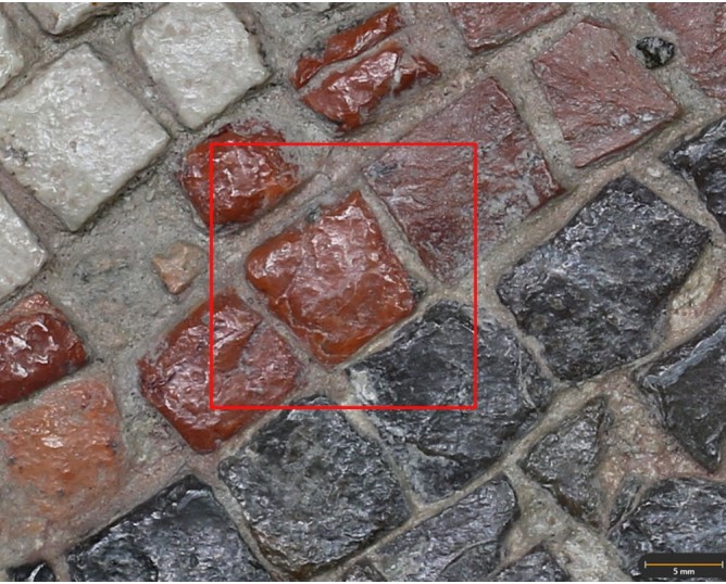 Tessera 14. Tethys mosaic, Marroquíes Altos (Jaén, Spain)