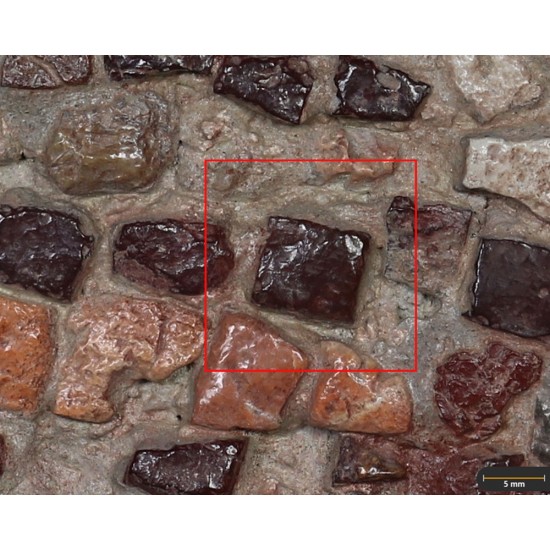 Tesela 18. Mosaico de Tetis, Marroquíes Altos (Jaén, España)