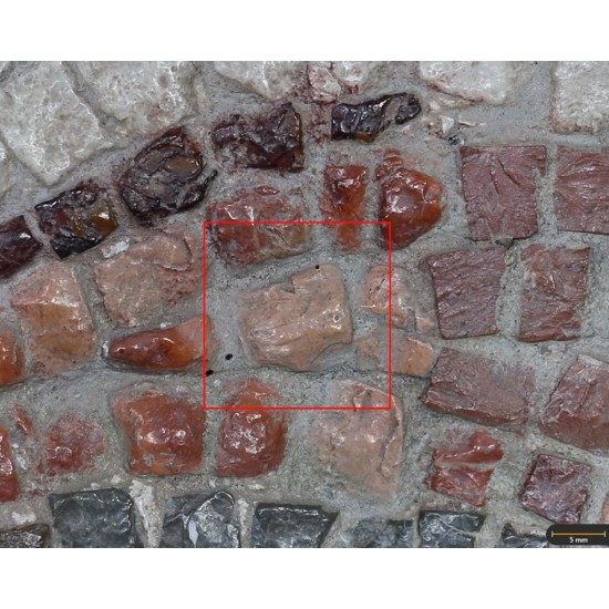 Tessera 24. Tethys mosaic, Marroquíes Altos (Jaén, Spain)