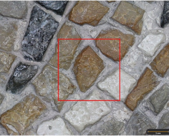 Tesela 88. Mosaico de Tetis, Marroquíes Altos (Jaén, España)