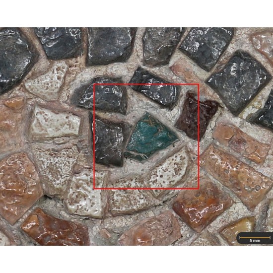 Tesela 103. Mosaico de Tetis, Marroquíes Altos (Jaén, España)