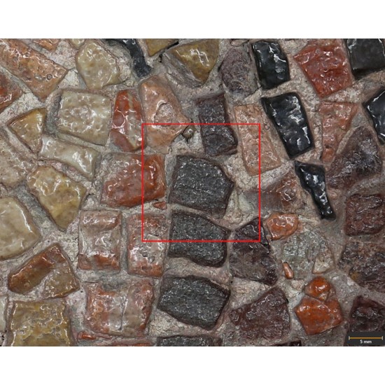 Tesela 124. Mosaico de Tetis, Marroquíes Altos (Jaén, España)