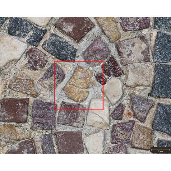 Tesela 23. Mosaico de Martos (Jaén, España)