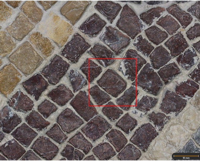 Tesela 25. Mosaico de Tetis, Villa de Bruñel (Quesada, Jaén, España)