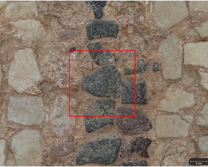 Tesela 26. Mosaico de Fuente de la Peñuela (Santisteban del Puerto, Jaén, España)