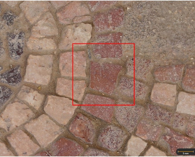 Tesela 16. Mosaico de los Octógonos (Cástulo, Linares, España)