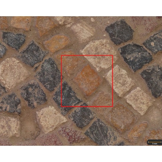 Tessera 47. Octagons mosaic (Cástulo, Linares, Spain)