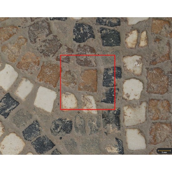 Tessera 16. Stars Mosaic (Cástulo, Linares, Spain)