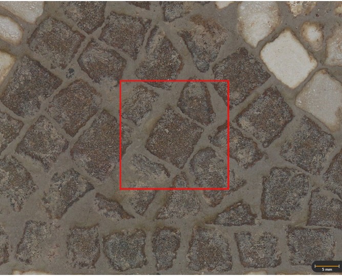 Tesela 24. Mosaico de las Estrellas (Cástulo, Linares, España)