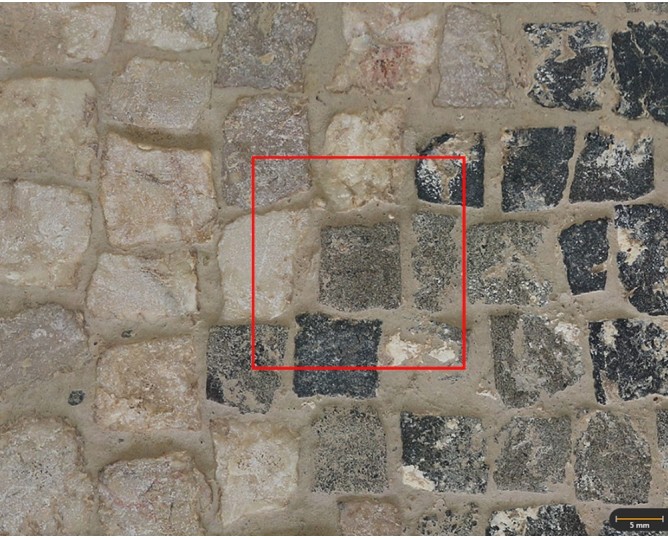 Tesela 26. Cástulo. Mosaico de las Estrellas (Cástulo, Linares, España)