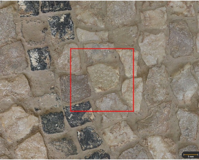 Tessera 33. Stars Mosaic (Cástulo, Linares, Spain)