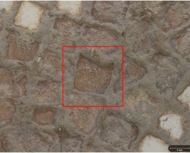 Tesela 41. Mosaico de las Estrellas (Cástulo, Linares, España)