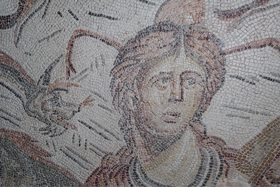 Marroquíes Altos, mosaico de Tetis (Jaén)