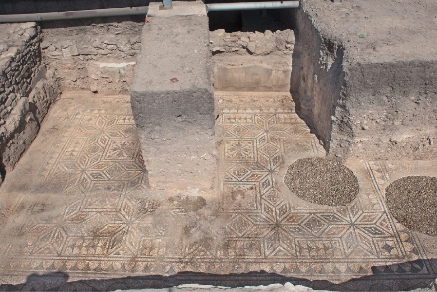 Cástulo, mosaico de las Estrellas (Linares, Jaén)